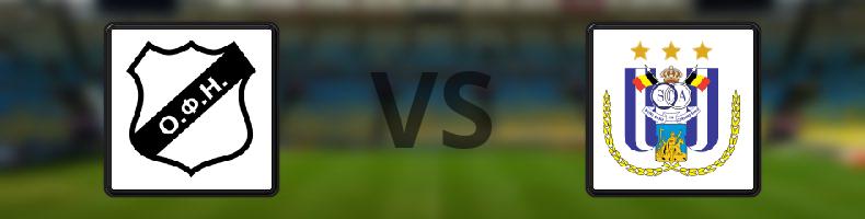 OFI Kreta - Anderlecht odds, speltips, resultat i Europa League