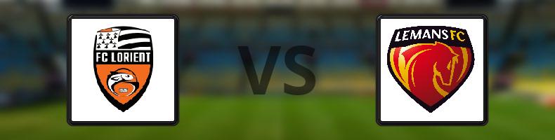Lorient - Le Mans odds, speltips, resultat i Ligue 1