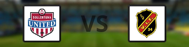 Sollentuna FK - Vasalunds IF odds, speltips, resultat i Division 1