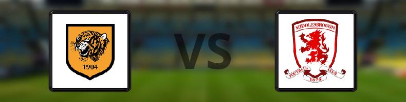 Hull - Middlesbrough odds, speltips, resultat i EFL Championship