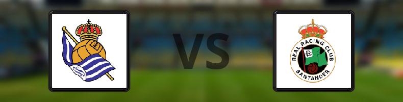 Real Sociedad - Racing Santander odds, speltips, resultat i La Liga