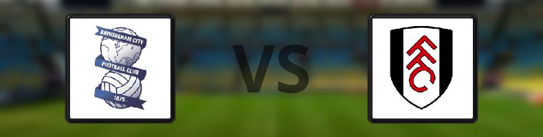 Birmingham - Fulham odds, speltips, resultat i Engelska Ligacupen