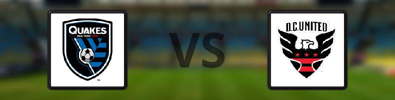 San Jose Earthquakes - D.C. United odds, speltips, resultat i MLS