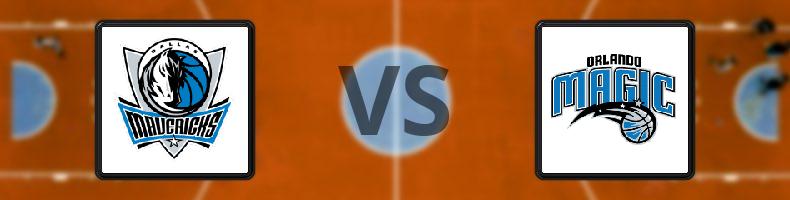Dallas Mavericks - Orlando Magic odds, speltips, resultat i NBA