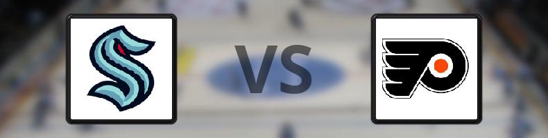 Seattle Kraken - Philadelphia Flyers odds, speltips, resultat i NHL