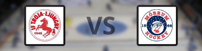 Troja/Ljungby - Mörrums GoIS IK odds, speltips, resultat i HockeyEttan