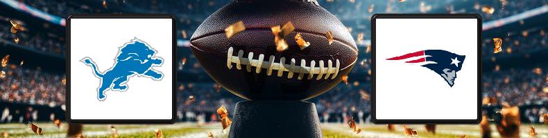 Detroit Lions - New England Patriots odds, speltips, resultat i NFL