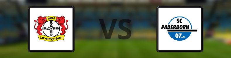 Bayer Leverkusen - SC Paderborn 07 odds, speltips, resultat i Bundesliga