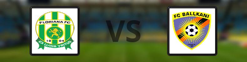 Floriana - Ballkani odds, speltips, resultat i Conference League