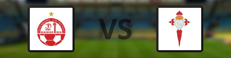 Hapoel Beer Sheva FC - Celta Vigo odds, speltips, resultat i Europa League