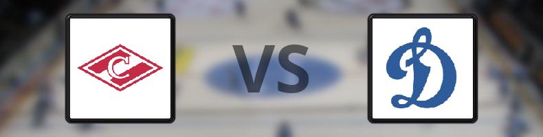 Spartak Moskva - Dynamo Moskva odds, speltips, resultat i KHL