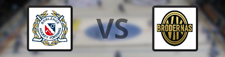 Borlänge HF - Väsby IK HK odds, speltips, resultat i HockeyEttan