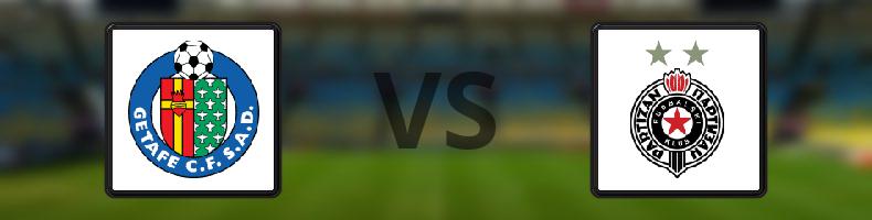 Getafe - Partizan Belgrad odds, speltips, resultat i Conference League