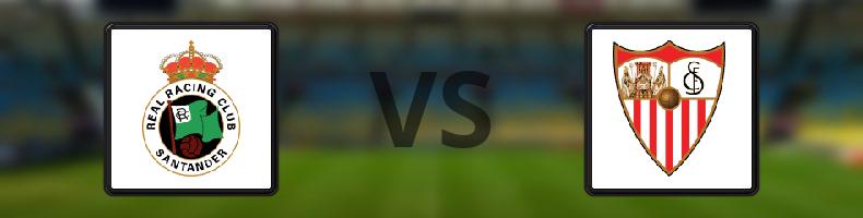 Racing Santander - Sevilla odds, speltips, resultat i La Liga