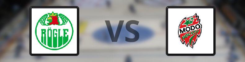 Rögle - MODO odds, speltips, resultat i SHL