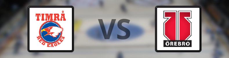Timrå - Örebro odds, speltips, resultat i SHL