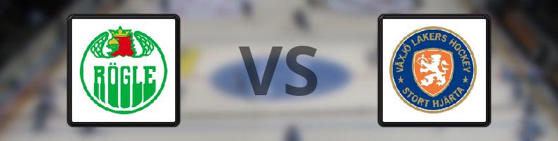 Rögle - Växjö Lakers odds, speltips, resultat i SHL