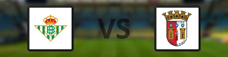 Real Betis - Braga odds, speltips, resultat i Europa League