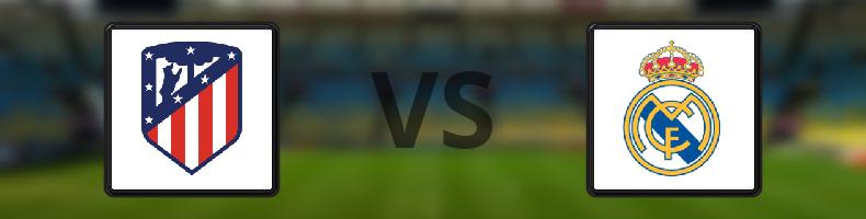 Atlético Madrid - Real Madrid odds, speltips, resultat i La Liga