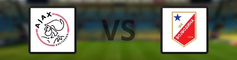 Ajax - Vojvodina odds, speltips, resultat i Conference League