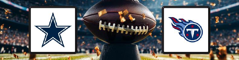 Dallas Cowboys - Tennessee Titans odds, speltips, resultat i NFL