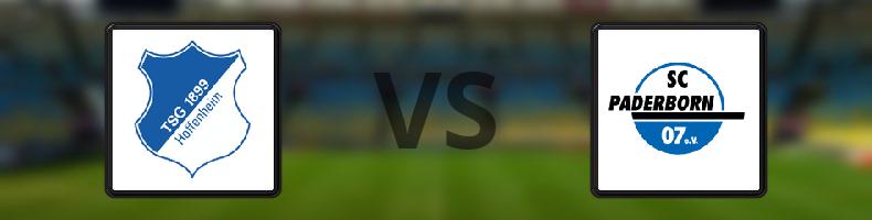 Hoffenheim - SC Paderborn 07 odds, speltips, resultat i Bundesliga