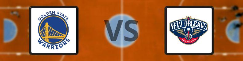 Golden State Warriors - New Orleans Pelicans odds, speltips, resultat i NBA