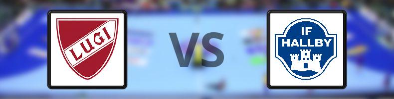 Lugi - IF Hallby HK odds, speltips, resultat i Handbollsligan herrar
