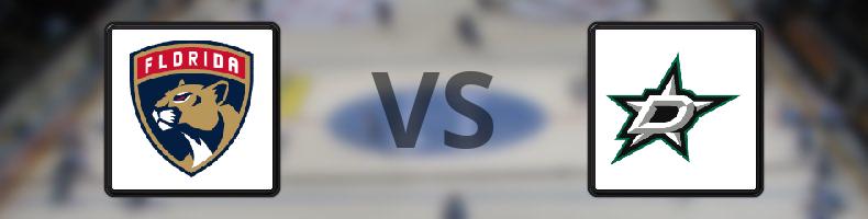 Florida Panthers - Dallas Stars odds, speltips, resultat i NHL