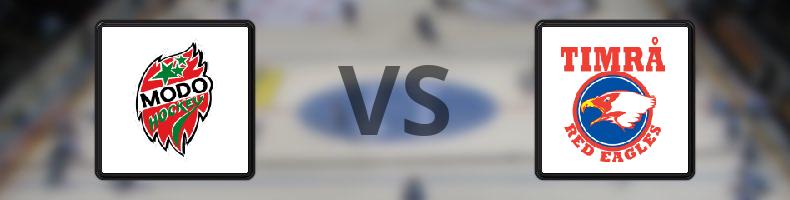 MODO - Timrå odds, speltips, resultat i SHL