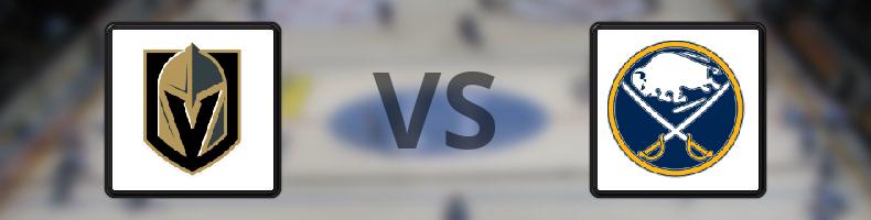 Vegas Golden Knights - Buffalo Sabres odds, speltips, resultat i NHL