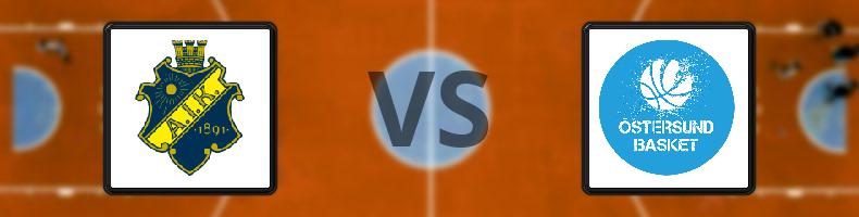 AIK Basket Dam - KFUM Östersund Basket odds, speltips, resultat i Basketligan damer