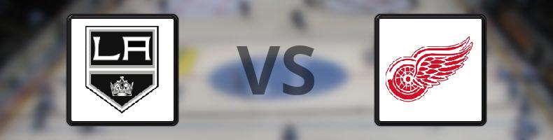 Los Angeles Kings - Detroit Red Wings odds, speltips, resultat i NHL