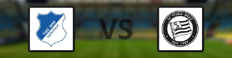 Hoffenheim - Sturm Graz odds, speltips, resultat i Europa League