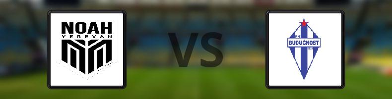 Noah Artsakh - Buducnost Podgorica odds, speltips, resultat i Champions League