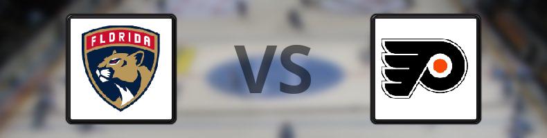 Florida Panthers - Philadelphia Flyers odds, speltips, resultat i NHL