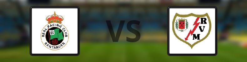 Racing Santander - Rayo Vallecano odds, speltips, resultat i La Liga