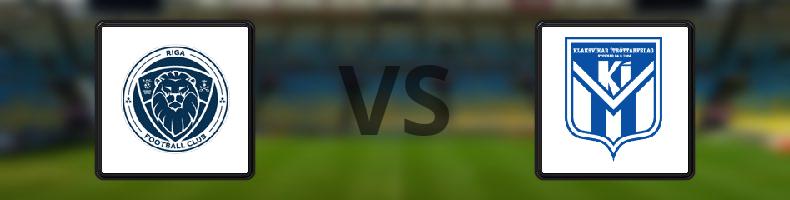Riga FC - KÍ Klaksvík odds, speltips, resultat i Conference League