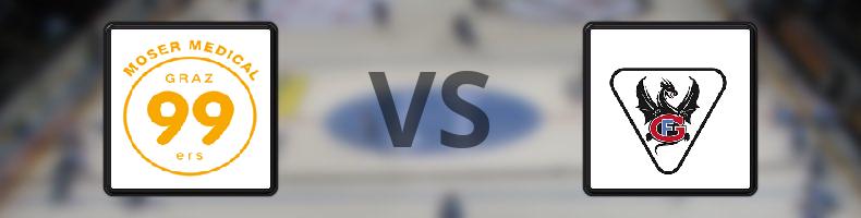 Moser Medical Graz99ers - Fribourg-Gotteron odds, speltips, resultat i CHL