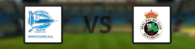 Alaves - Racing Santander odds, speltips, resultat i La Liga