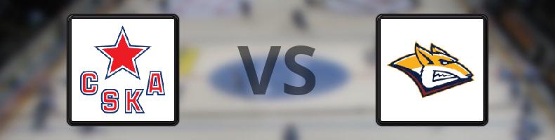 CSKA Moskva - Magnitogorsk odds, speltips, resultat i KHL