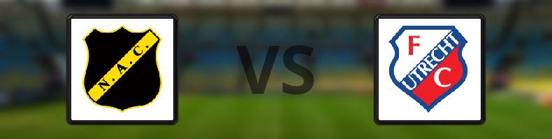 NAC Breda - Utrecht odds, speltips, resultat i Eredivisie