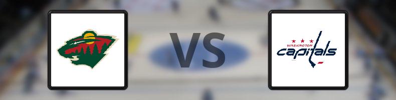 Minnesota Wild - Washington Capitals odds, speltips, resultat i NHL