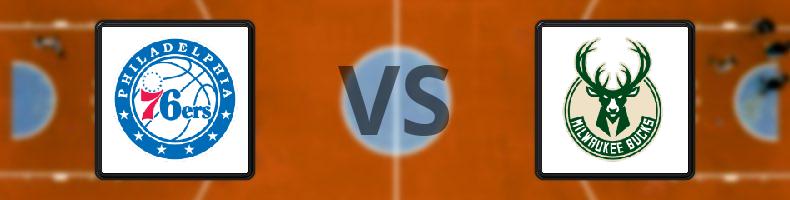 Philadelphia 76ers - Milwaukee Bucks odds, speltips, resultat i NBA