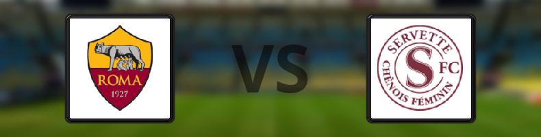 AS Roma - Servette odds, speltips, resultat i Champions League damer