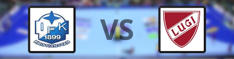 Kristianstad - Lugi odds, speltips, resultat i Handbollsligan herrar