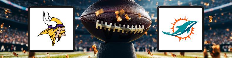 Minnesota Vikings - Miami Dolphins odds, speltips, resultat i NFL
