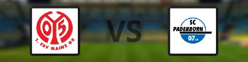 FSV Mainz 05 - SC Paderborn 07 odds, speltips, resultat i Bundesliga