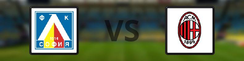 Levski Sofia - Milan odds, speltips, resultat i Europa League
