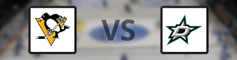 Pittsburgh Penguins - Dallas Stars odds, speltips, resultat i NHL